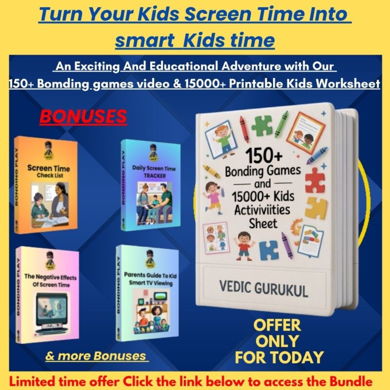 KIDS ACTIVITES SHEET & BONDING GAMES VIDEO